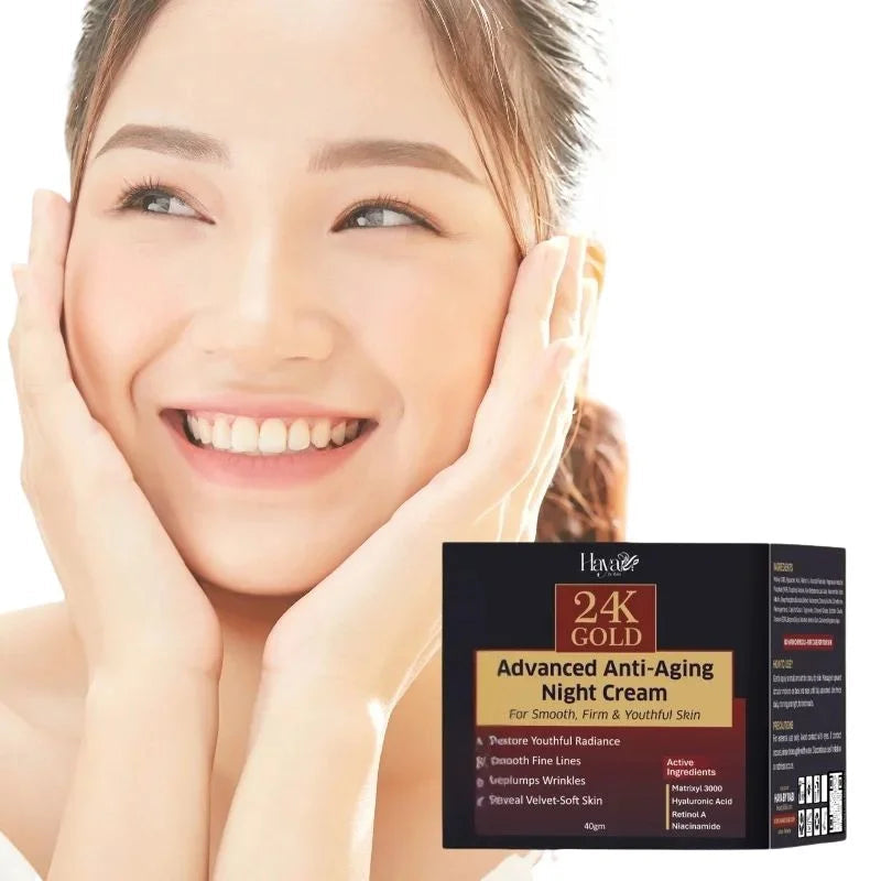 Haya 24K Gold Advanced Anti-Aging Night Cream YMDS