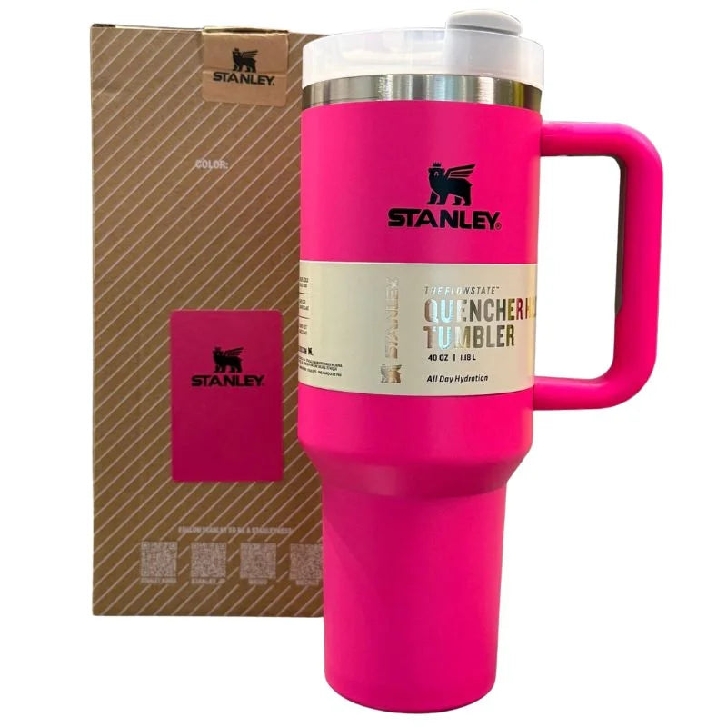 Pink Stanley 40 Oz Stainless Steel Tumbler YMDS