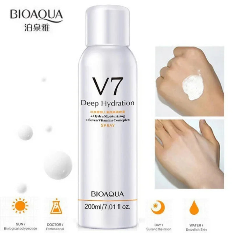 BIOAQUA V7 Vitamin Deep Hydration Brightening Spray YMDS