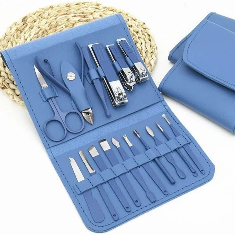 16 Pcs Stainless Steel Manicure & Pedicure Set YMDS