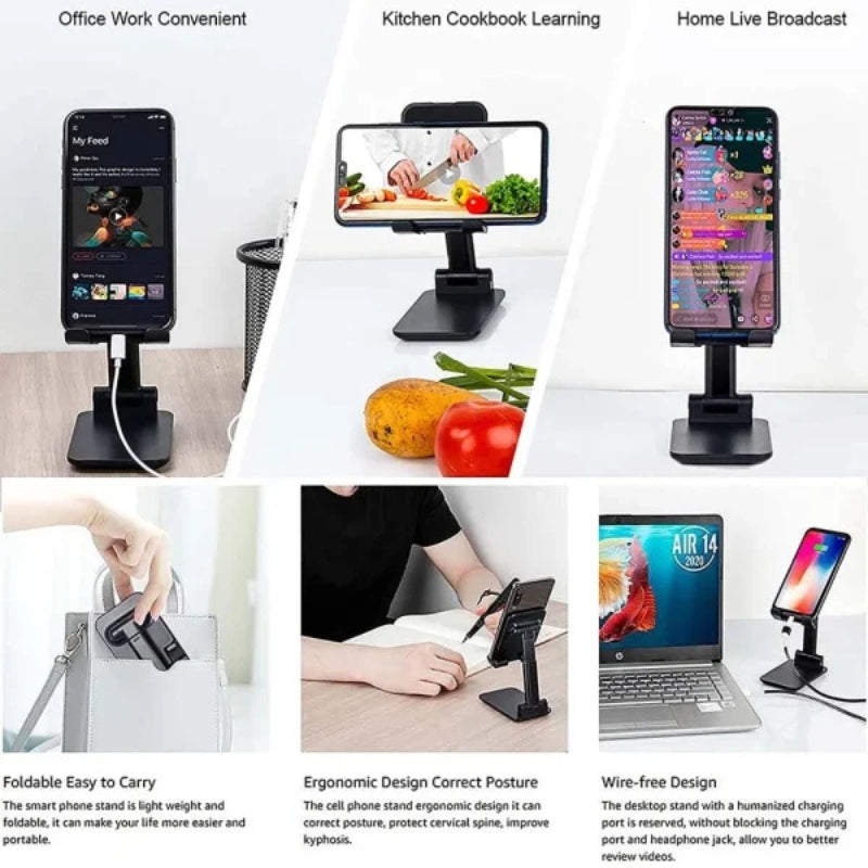 Universal Foldable Mobile & Tablet Stand YMDS