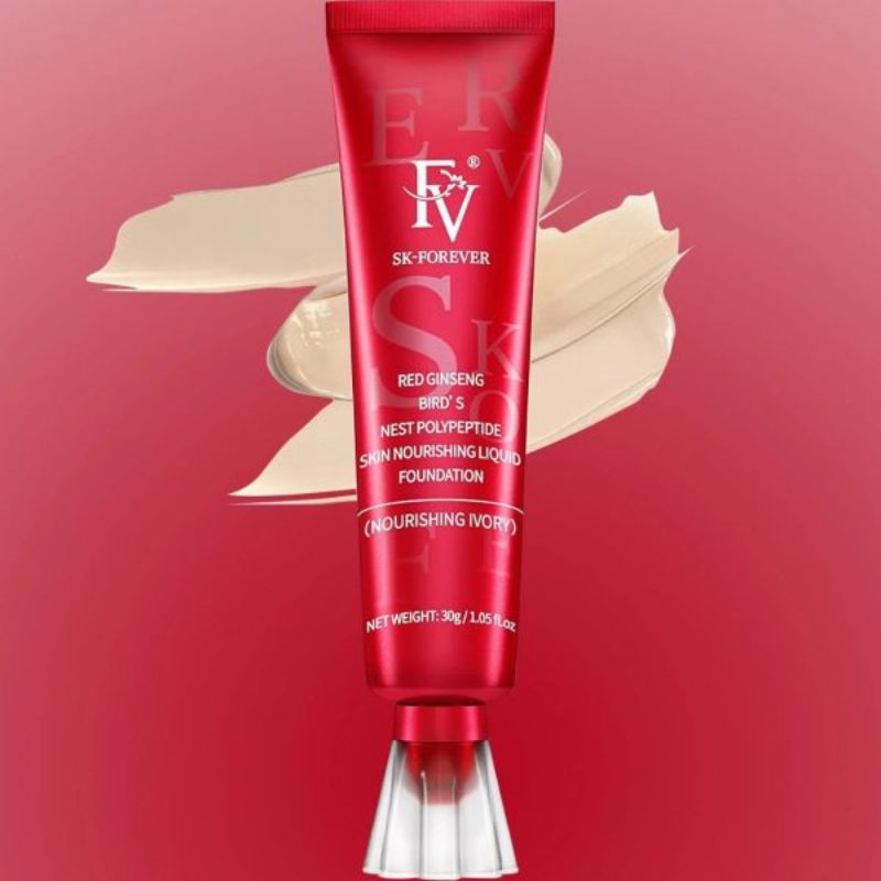 FV Liquid Foundation | Full Coverage, Matte Finish, Long-Lasting Makeup | 30g YMDS