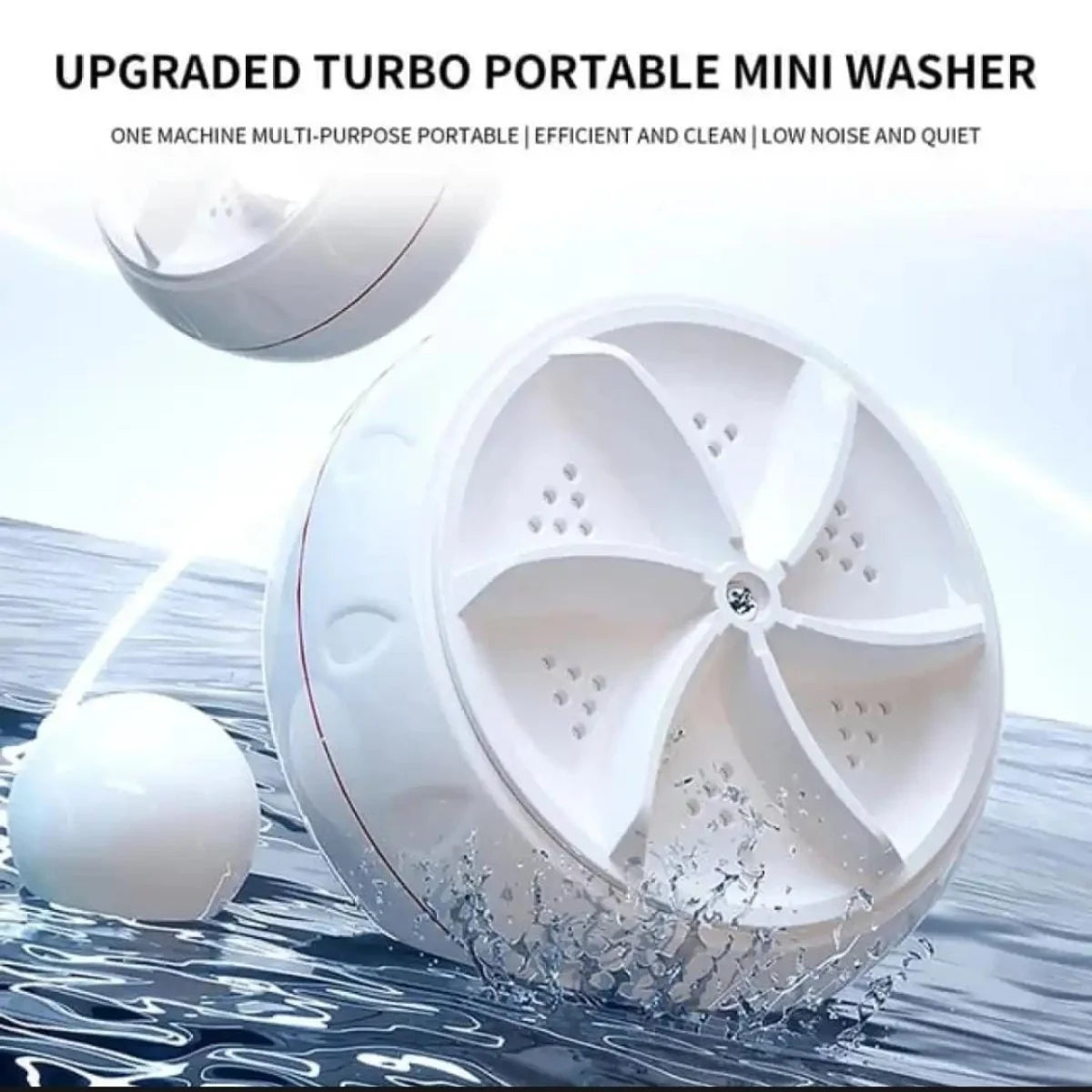 Portable USB Mini Turbo Washer YMDS