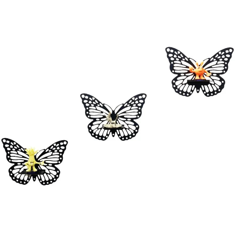 Wooden Butterfly Wall Shelf | Laser Cut MDF Wall Art Decore YMDS