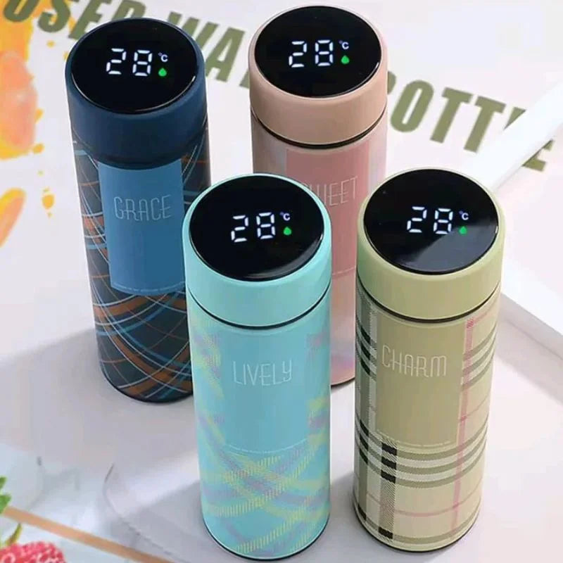 LED Temperature Display Water Bottle YMDS