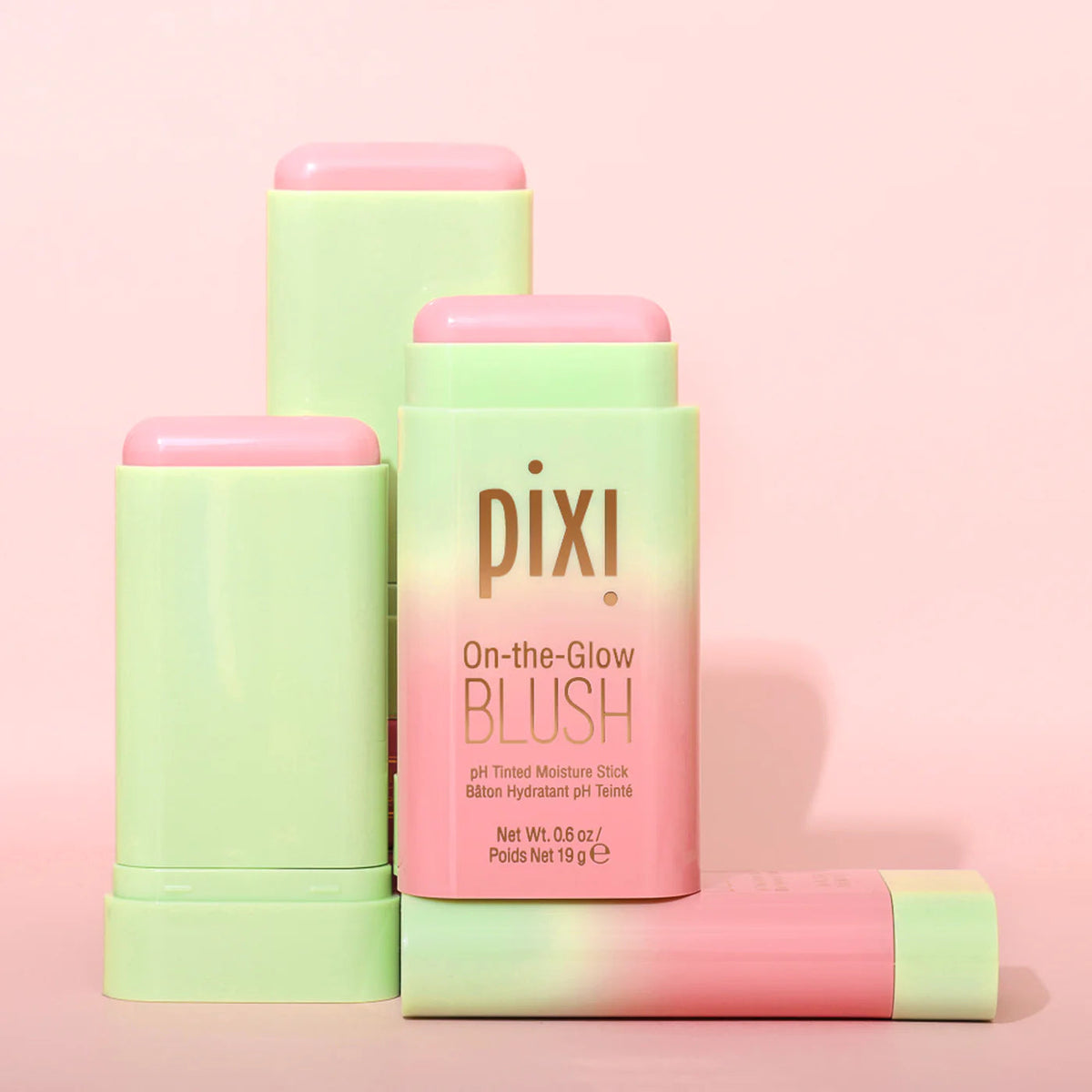 Pixi On-the-Glow Blush CheekTone Multi-Use pH Reactive Balm for Cheeks and Lips YMDS