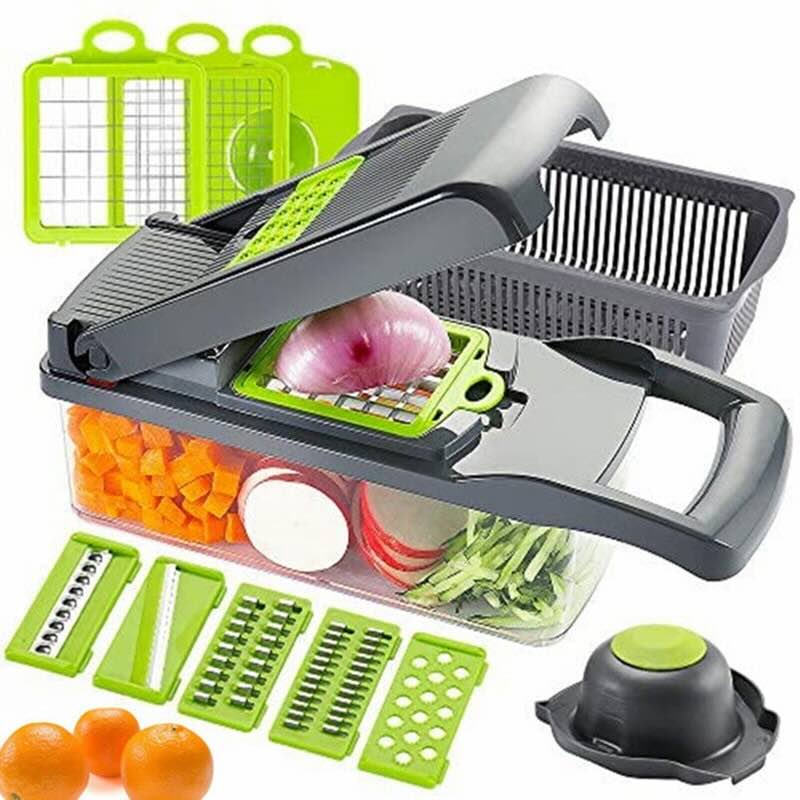 14-in-1 Mandoline Slicer & Vegetable Chopper YMDS