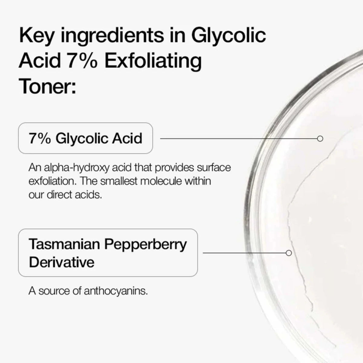 Urapra Glycolic Acid 7% Toner 100ml YMDS
