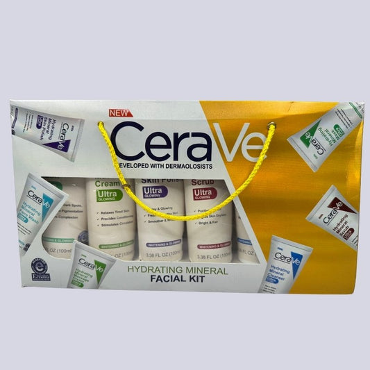 Pack of 6 – CeraVe Hydrating Mineral Facial Kit YMDS