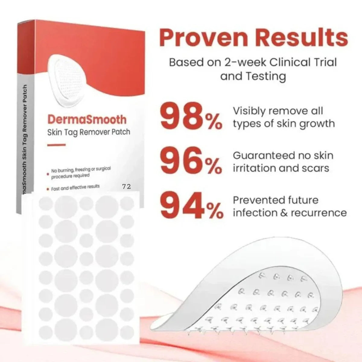 DermaSmooth Skin Tag Remover Patch Rida's Collection
