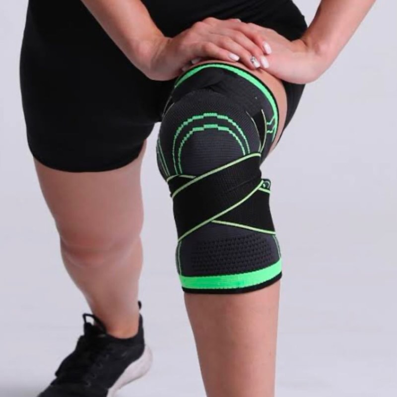 Adjustable 3D Knee Support Band with Patella Gel Pad & Anti-Slip Grip YMDS