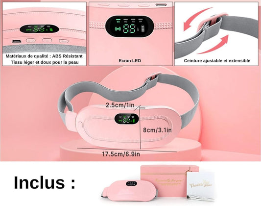 Digital Period Heating Pad & Vibrating Belt YMDS