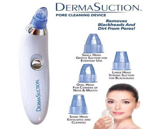 Blackhead Removal Machine | Derma Suction 3 In 1 Black Head Remover Machine YMDS