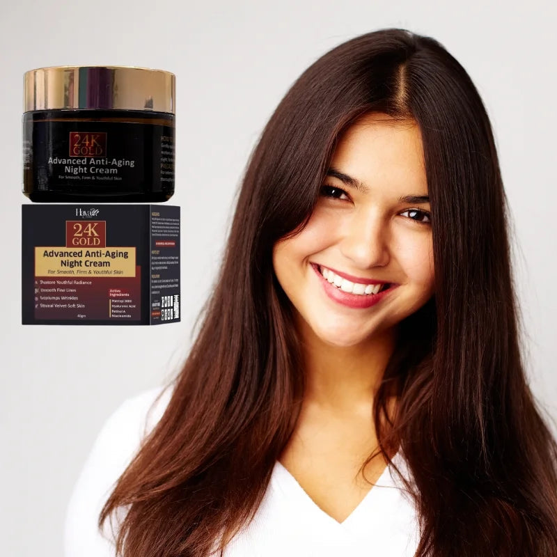Haya 24K Gold Advanced Anti-Aging Night Cream YMDS