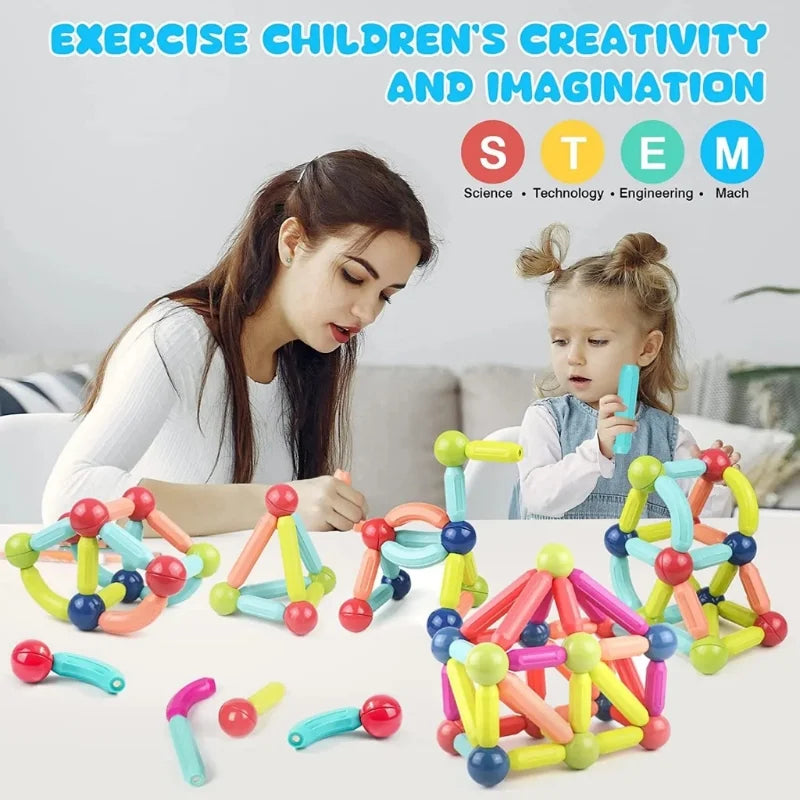 25 Pcs Magnetic Building Blocks Set YMDS
