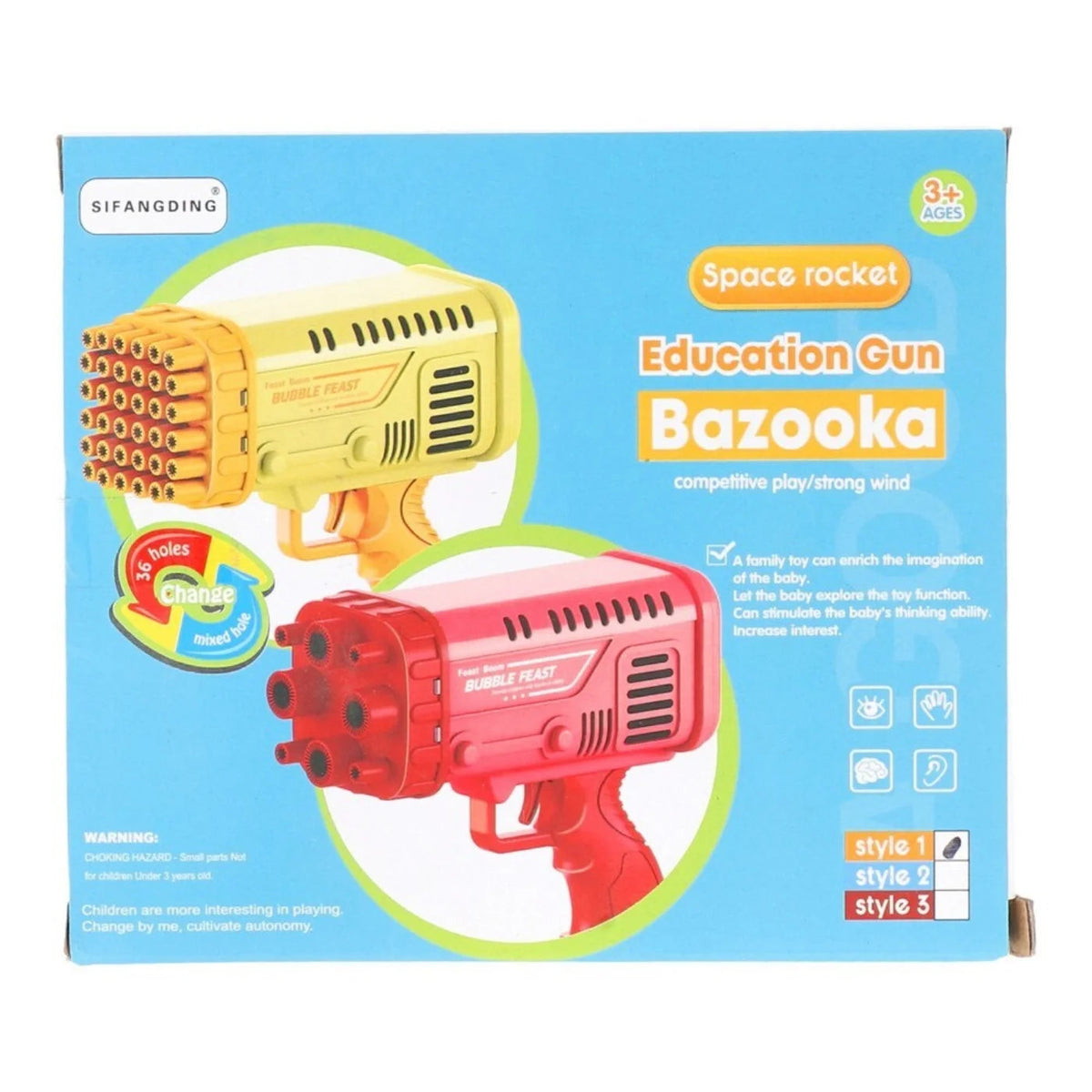 Bazooka Bubble Water Gun YMDS