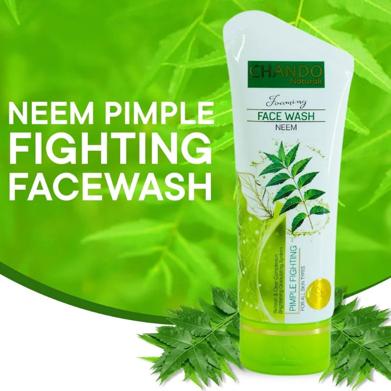 Face Wash | Chando Naturals Neem Pimple Fighting Face Wash 100ml YMDS