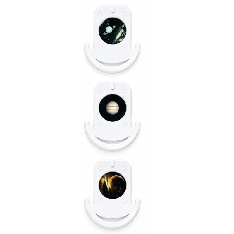 Galaxy Starry Sky Lamp Box | 2-in-1 Projector Night Light with 3 Projection Lenses YMDS