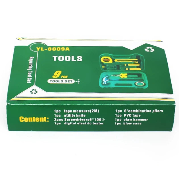 8 PCS Professional Tool Set with Storage Box | YL-8009A Model YMDS