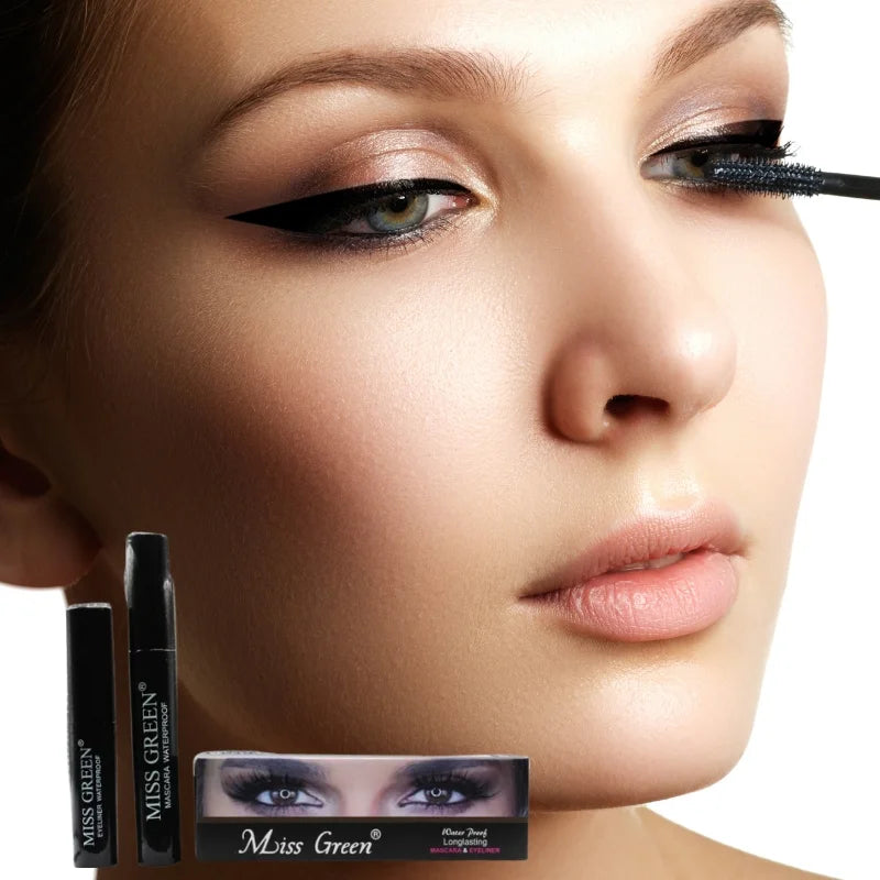 Miss Green FIT ME Waterproof Mascara & Eyeliner YMDS