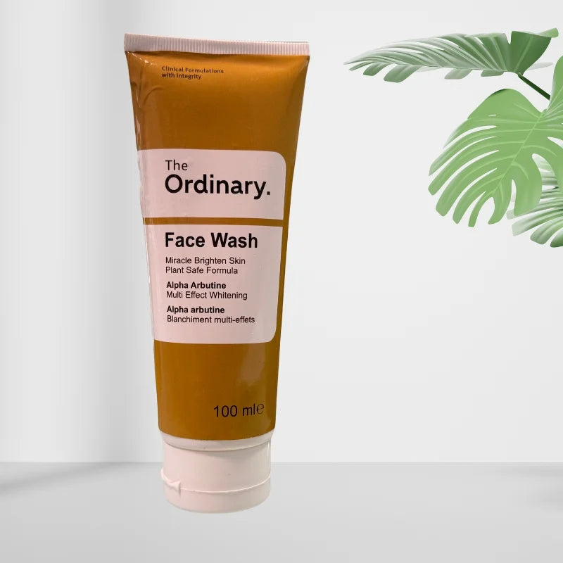 Ordinary Face Wash with Alpha Arbutin | Hydrating Cleanser for All Skin Types (100ml) YMDS