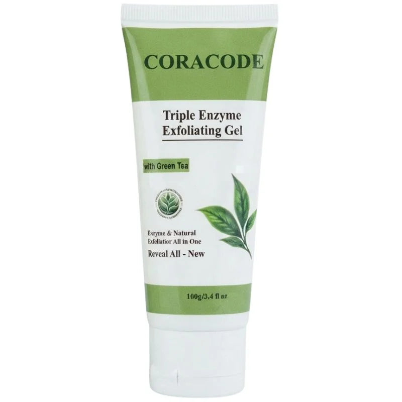 Coracode Triple Enzyme Exfoliating Gel With Green Tea YMDS