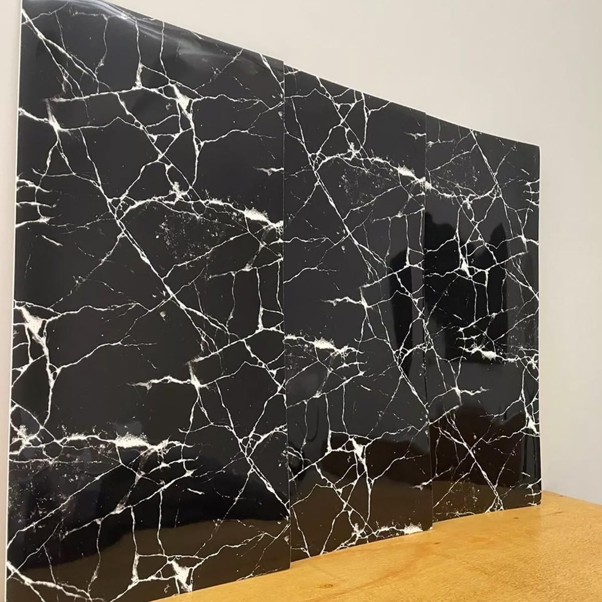 Black & White | Marble Sheet Sticker YMDS