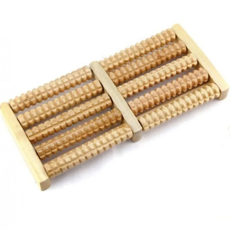 Wooden Foot Roller Massager YMDS
