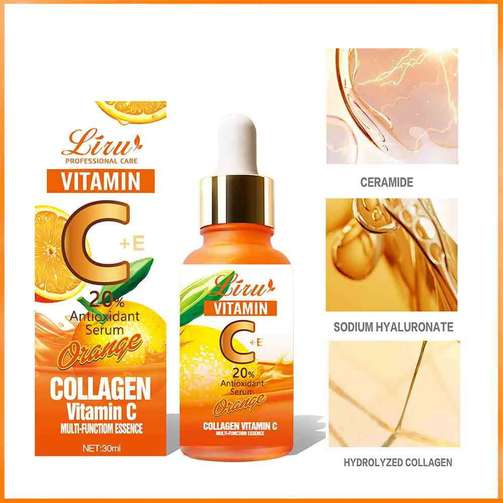 Liru Collagen Vitamin C Serum Orange 30ml YMDS