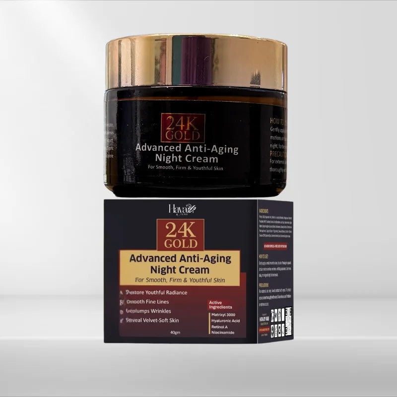Haya 24K Gold Advanced Anti-Aging Night Cream YMDS