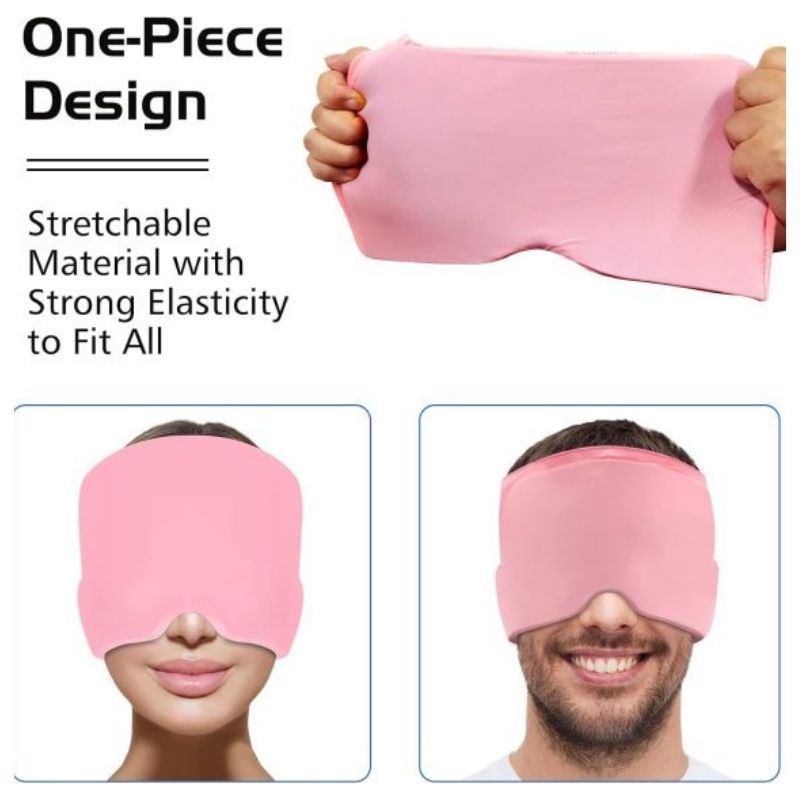 Headache Relief Gel Cap Hot Cold Therapy YMDS