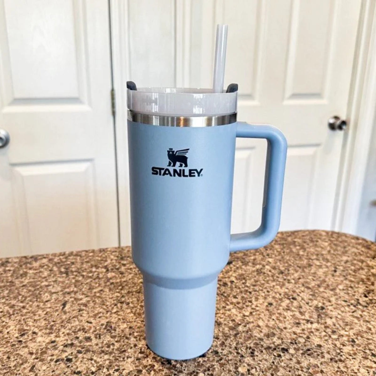 Light Blue Stanley 40 Oz Stainless Steel Tumbler YMDS