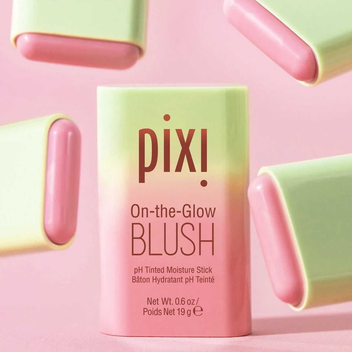 Pixi On-the-Glow Blush CheekTone Multi-Use pH Reactive Balm for Cheeks and Lips YMDS