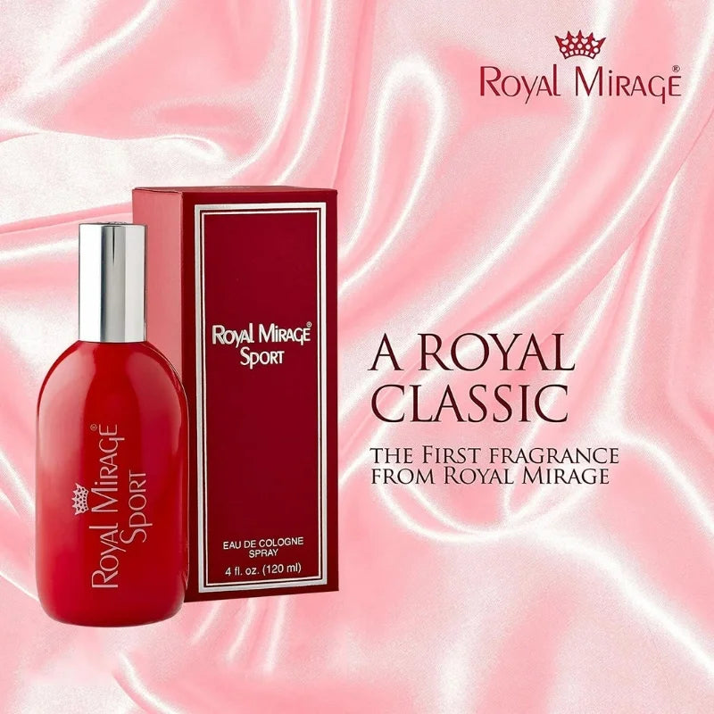 Royal Mirage Sport Eau De Cologne 120ml YMDS