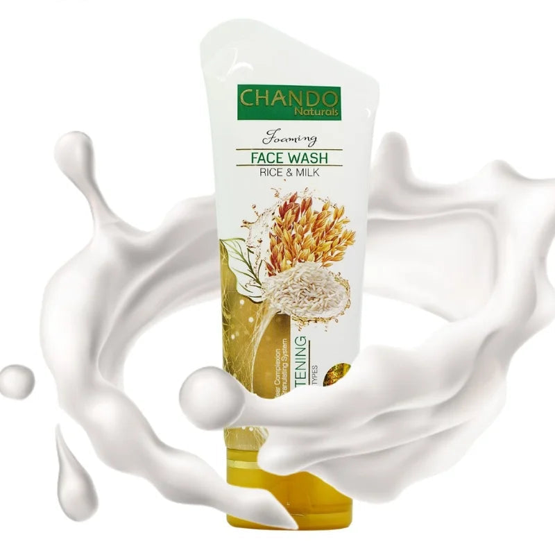 Face Wash | Chando Rice & Milk Brightening Face Wash 100ml YMDS