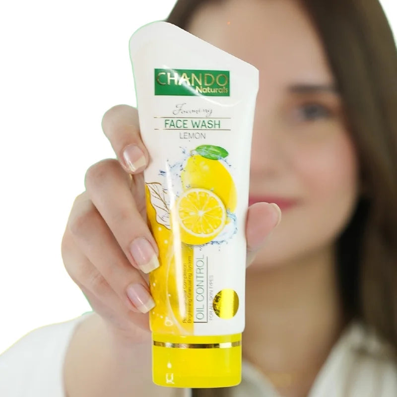 Face Wash | Chando Naturals Lemon Oil Control Face Wash 100ml YMDS