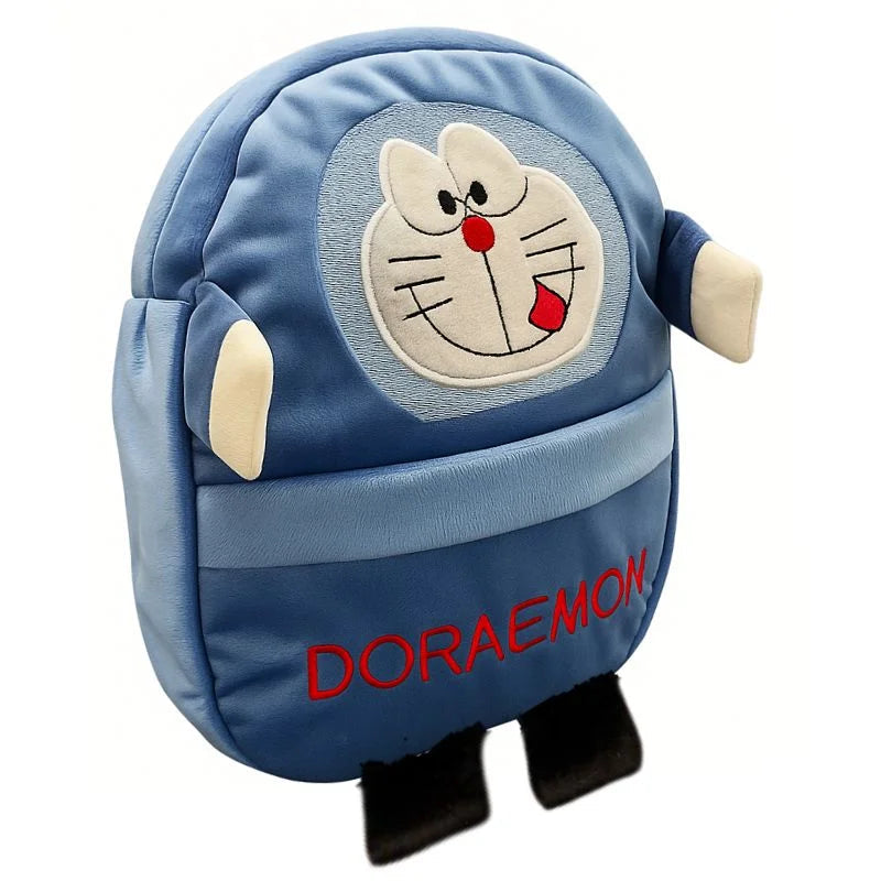 Cute Plush Doraemon Character Backpack YMDS