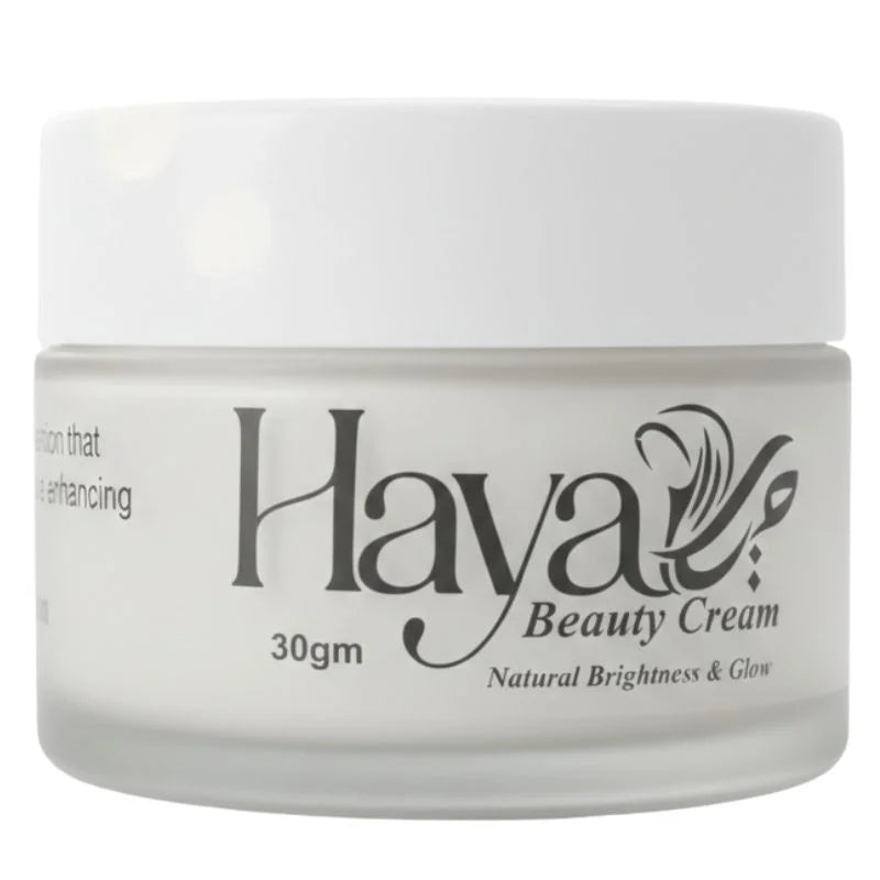 Haya Herbal Beauty Cream 30gm | Brightening & Glow Formula for Radiant Skin YMDS