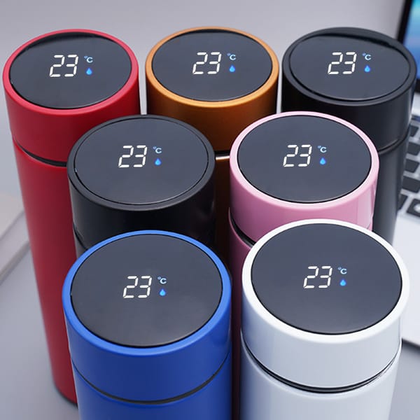 Temperature Display Thermos Water Bottle 500ML YMDS