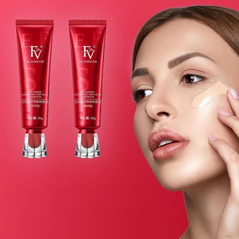 FV Liquid Foundation | Full Coverage, Matte Finish, Long-Lasting Makeup | 30g YMDS