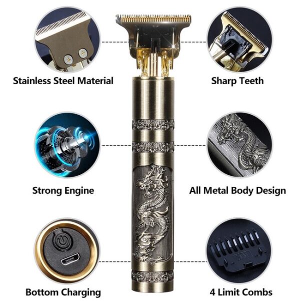 Professional T9 Trimmer | Metal Body YMDS