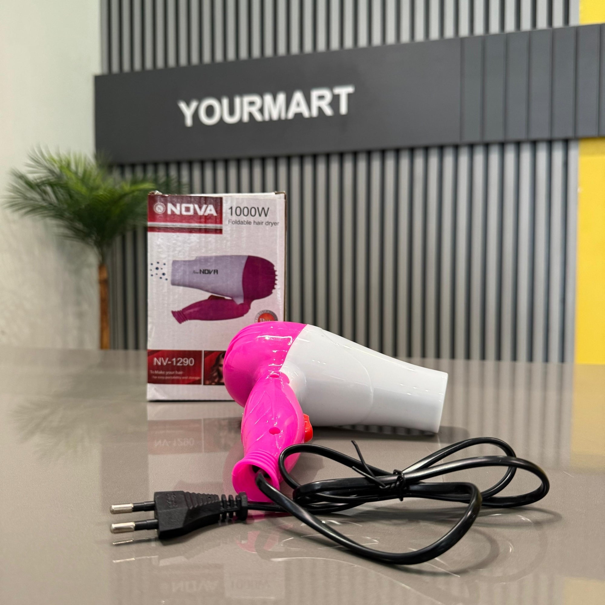 Nova NV-1290 Foldable Hair Dryer YMDS