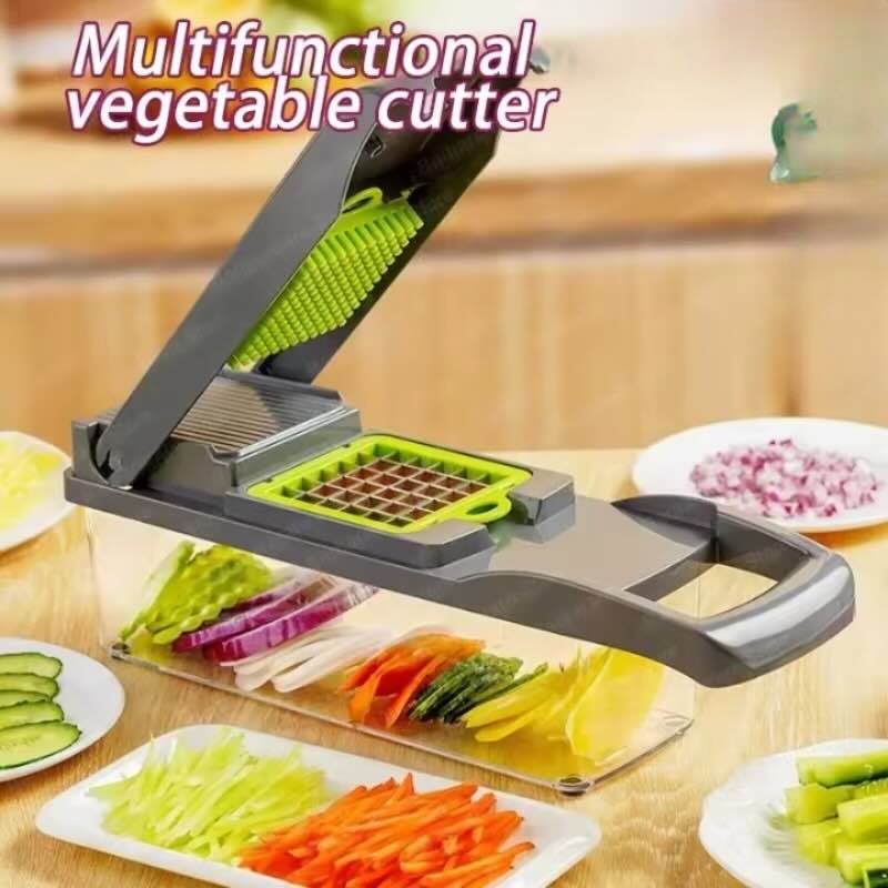16-in-1 Mandoline Slicer & Vegetable Chopper YMDS