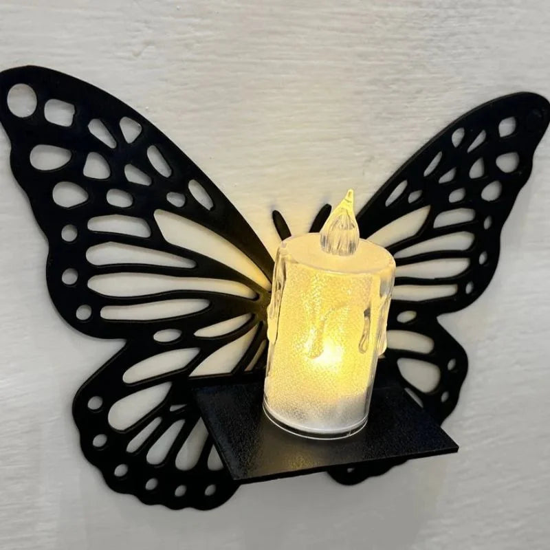 Wooden Butterfly Wall Shelf | Laser Cut MDF Wall Art Decore YMDS