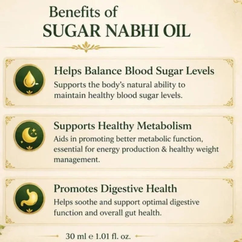Sugar Balance Nabhi Oil YMDS