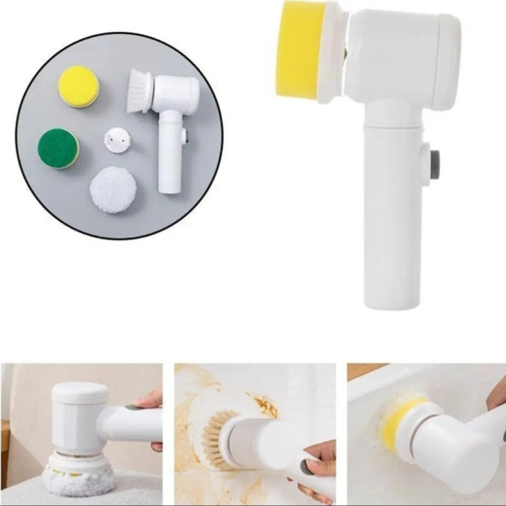 5-in-1 Rechargeable Magic Brush | Handheld Electric Scrubber YMDS