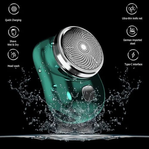 Mini Electric Razor for Men | Portable USB Rechargeable Shaver YMDS