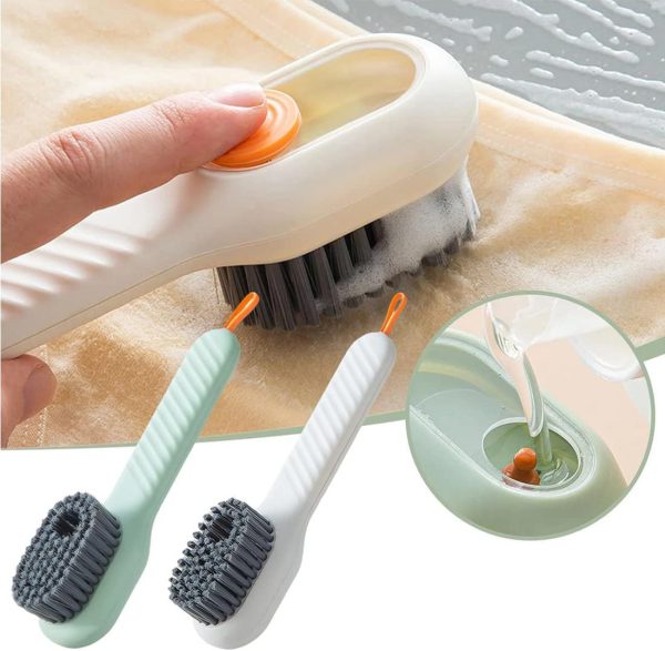Shoe Brush with Liquid Dispensing YMDS