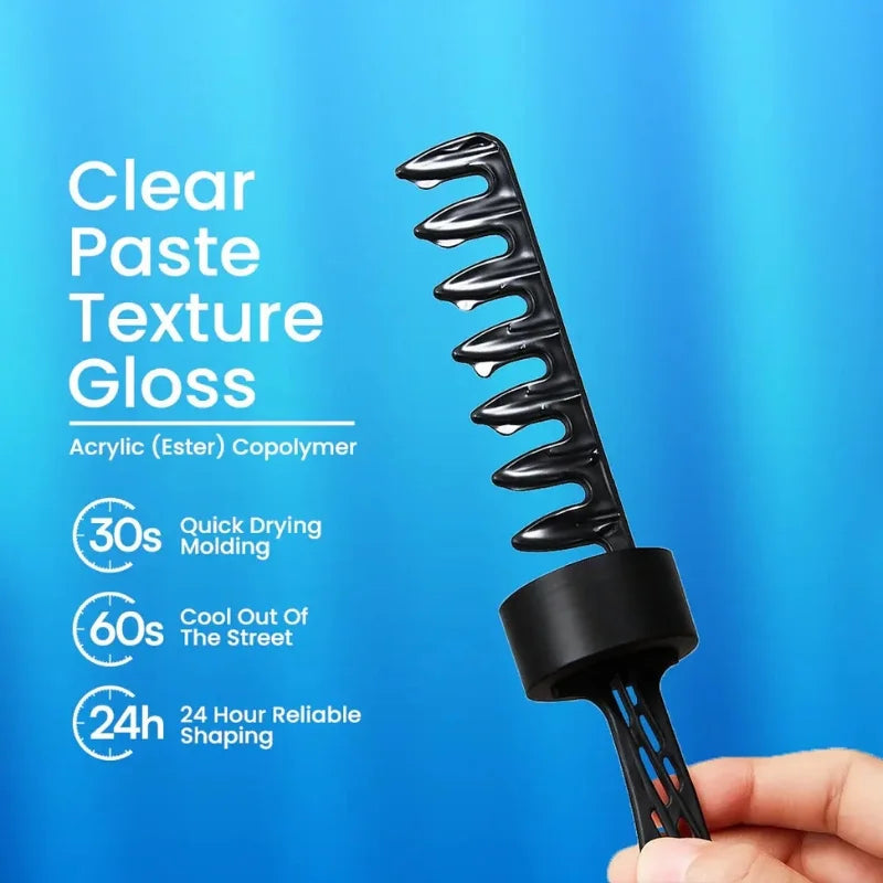 ECRIN Cool Styling Hair Gel 280ml with Active Collagen Strong Hold & Cool Fresh Effect YMDS