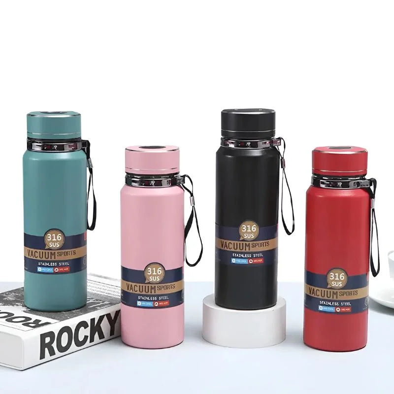 Digital Smart Vacuum 800ml Water Bottle YMDS